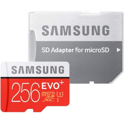 삼성 Samsung EVO+ 256GB UHS-I microSDXC U3 Memory Card with Adapter (MB-MC256DA/AM)