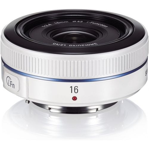 삼성 Samsung NX 16mm f/2.4 Camera Lens (White)