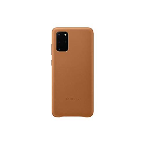 삼성 Samsung Galaxy S20+ Plus Case, Leather Back Cover - Brown (US Version with Warranty), Model:EF-VG985LAEGUS