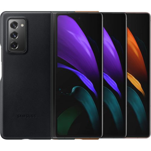 삼성 Samsung Galaxy Z Fold 2 5G Leather Case , Brown (US Version)