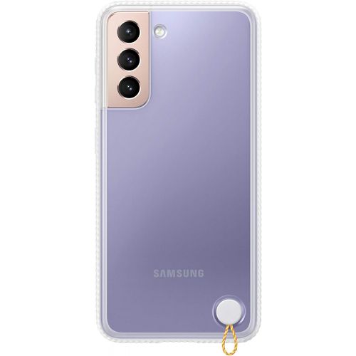삼성 Samsung Galaxy S21 Official Clear Protective Cover (White, S21)