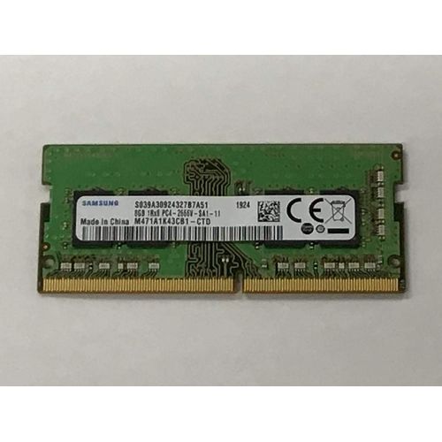 삼성 SAMSUNG M471A1K43CB1-CTD 8GB DDR4 2666MHz Memory Module - Memory Modules (8GB, 1 x 8GB, DDR4, 2666 MHz, 260-Pin SO-DIMM, Black, Green)