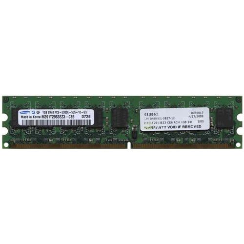 삼성 SAMSUNG 1GB PC2-5300 DDR2 ECC MEMORY MODULE M391T2953EZ3-CE6