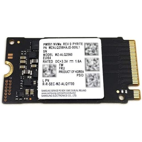 삼성 Samsung SSD 256GB PM991 M.2 2242 42mm PCIe 3.0 x4 NVMe MZALQ256HAJD MZ-ALQ2560 Solid State Drive
