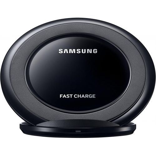 삼성 Samsung Qi Certified Fast Charge Wireless Charging Stand - Adaptive Fast Wall/Car Charger Micro and C Type USB for Android Galaxy iOS iPhone (Retail Packing)