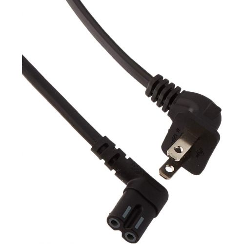 삼성 Samsung 3903-000853 Right Angle 2-Prong TV Power Cord, 5FT Length