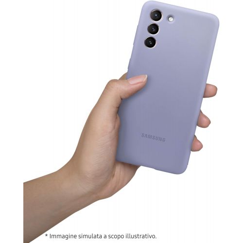 삼성 Samsung Galaxy S21 Official Silicone Cover (Violet, S21)