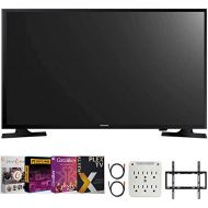 SAMSUNG UN32M4500B 32-Class HD Smart LED TV (2018 Model) Bundle with Premiere Movies Streaming 2020 + 19-45 inch TV Flat Wall Mount + 2X 6FT 4K HDMI 2.0 Cable + 6-Outlet Surge Adap