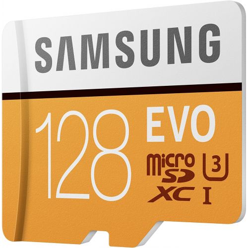 삼성 Samsung 100MB/s (U3) MicroSD EVO Memory Card with Adapter 128 GB (MB-MP128GA/AM)