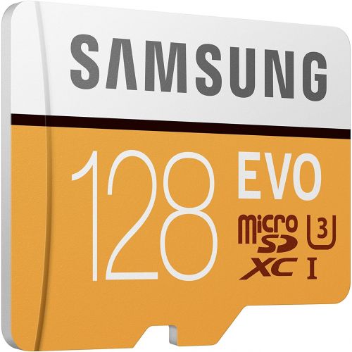 삼성 Samsung 100MB/s (U3) MicroSD EVO Memory Card with Adapter 128 GB (MB-MP128GA/AM)