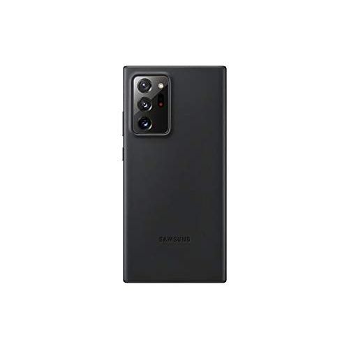 삼성 Samsung Official Galaxy Note 20 Series Leather Back Cover (Black, Note 20 Ultra)