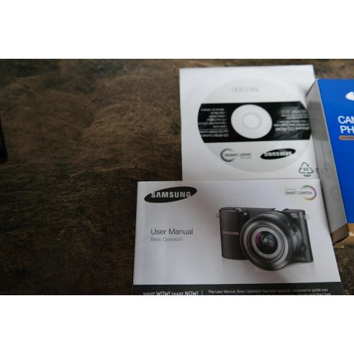 삼성 Samsung NX1000 Mirrorless Digital Camera with 20-50mm Lens, 20.3MP (Black)