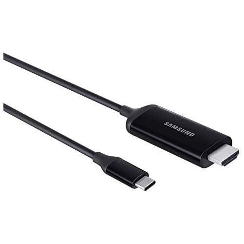 삼성 SAMSUNG Original DeX USB-C to HDMI 1.5 m Cable for Galaxy Note 9 and Tab S4 - Black