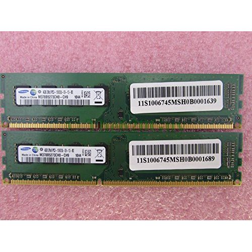 삼성 Samsung M378B5273CH0-CH9 8GB 2 x 4GB PC3-10600U DDR3 1333 Desktop Memory Kit
