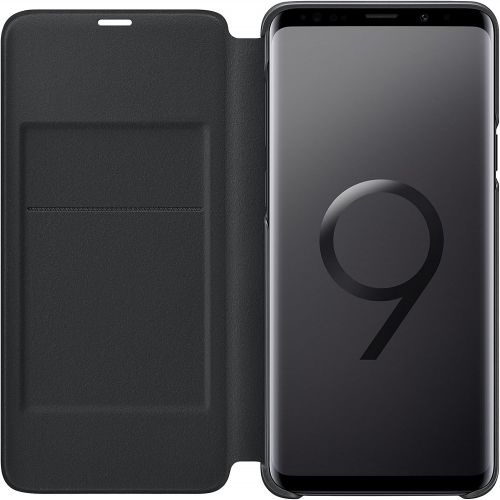 삼성 SAMSUNG Official Genuine LED View Cover Flip Case Galaxy S9+ / S9 Plus - Black (EF-NG965PBEGWW)