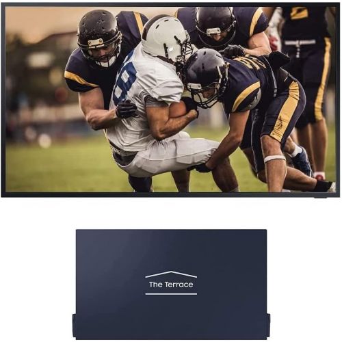 삼성 Samsung QN75LST7TA The Terrace 75 Outdoor-Optimized QLED 4K UHD Smart TV with a Samsung VG-SDC75G 75 Dark Gray Dust Cover for The Terrace TV (2020)