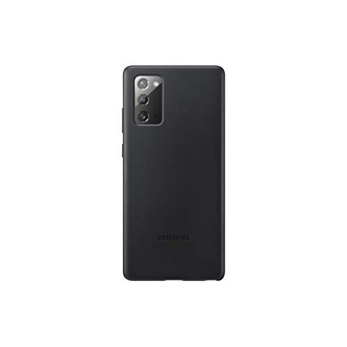 삼성 Samsung Galaxy Note 20? Case,Leather Back Cover - Black (US Version ) (EF-VN980LBEGUS)