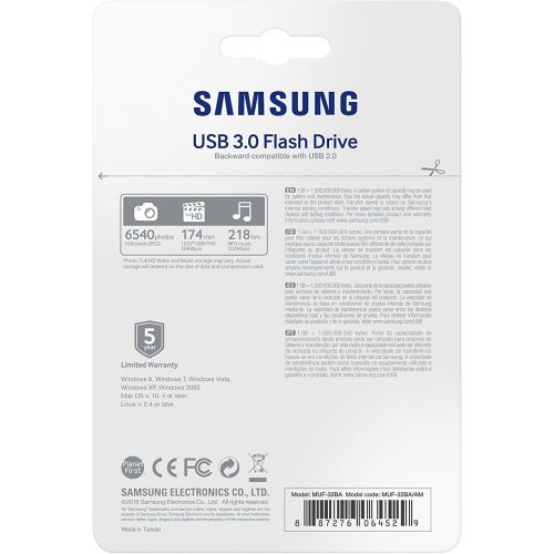 삼성 Samsung 32GB BAR (METAL) USB 3.0 Flash Drive (MUF-32BA/AM)