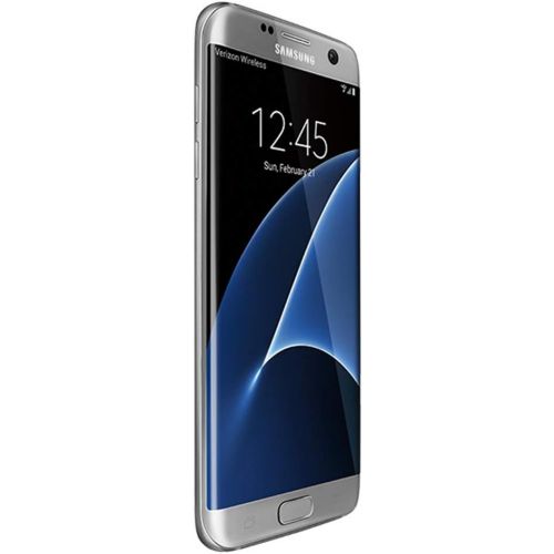 삼성 Samsung Galaxy S7 Edge (32GB, 4GB RAM) 5.5 QHD Display, (GSM + Verizon) Factory Unlocked 4G LTE Smartphone - SM-G935V (US Warranty) Silver