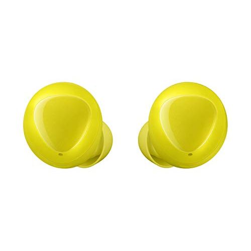 삼성 Samsung Galaxy Buds 2019, Bluetooth True Wireless Earbuds (Wireless Charging Case Included), (International Version) (Yellow)