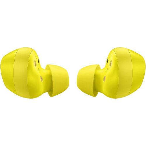 삼성 Samsung Galaxy Buds 2019, Bluetooth True Wireless Earbuds (Wireless Charging Case Included), (International Version) (Yellow)