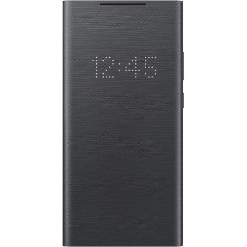 삼성 Samsung Galaxy Note 20 Ultra? Case, LED Flip Wallet Cover - Black (US Version )