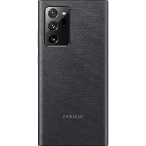 삼성 Samsung Galaxy Note 20 Ultra? Case, LED Flip Wallet Cover - Black (US Version )