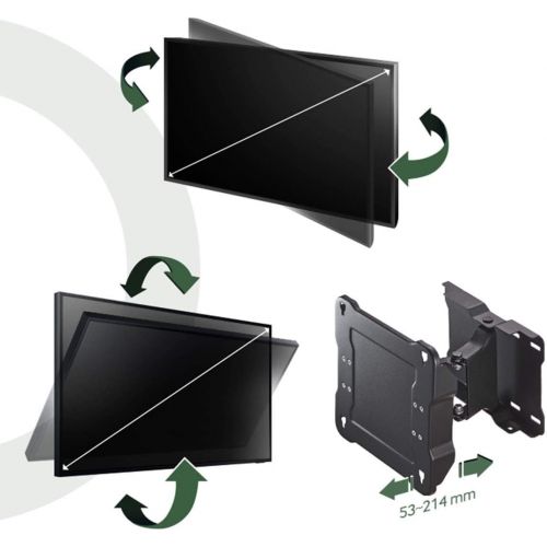 삼성 Samsung QN55LST7TA The Terrace 55 Outdoor-Optimized QLED 4K UHD Smart TV with a Samsung WMN-4070TT Full Motion Terrace Wall Mount for 55 TV (2020)