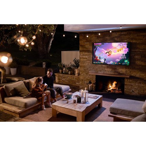 삼성 Samsung QN55LST7TA The Terrace 55 Outdoor-Optimized QLED 4K UHD Smart TV with a Samsung WMN-4070TT Full Motion Terrace Wall Mount for 55 TV (2020)