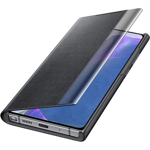 삼성 Samsung Official Galaxy Note 20 Series Clear View Cover Case (Black, Note 20)