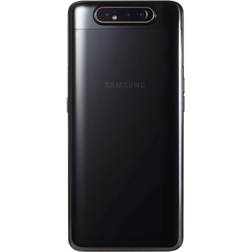 삼성 Samsung Galaxy A80 SM-A805F/DS 128GB Dual-SIM (GSM Only, No CDMA) Factory Unlocked 4G/LTE Smartphone - International Version (Phantom Black)