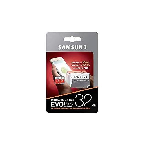 삼성 SAMSUNG 32GB Evo Plus Class 10 Micro SDHC with Adapter 80MB/S (MB-MC32GA) Pack of 5