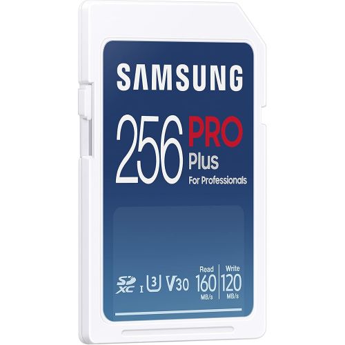 삼성 SAMSUNG PRO Plus SDXC Full Size SD Card 256GB (MB SD256H), MB-SD256H/AM