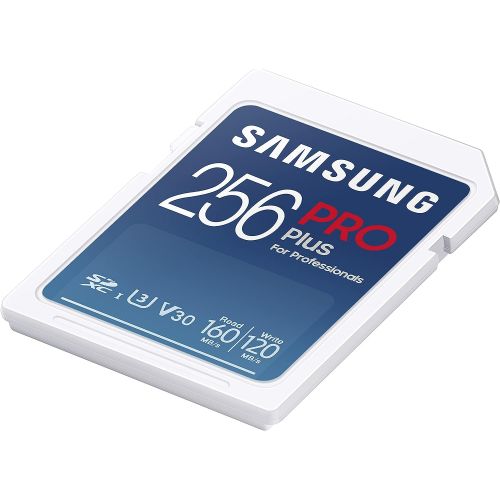 삼성 SAMSUNG PRO Plus SDXC Full Size SD Card 256GB (MB SD256H), MB-SD256H/AM