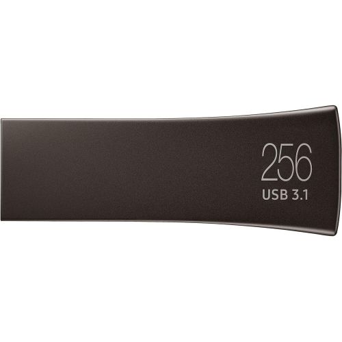 삼성 Samsung BAR Plus 256GB - 400MB/s USB 3.1 Flash Drive Titan Gray (MUF-256BE4/AM)