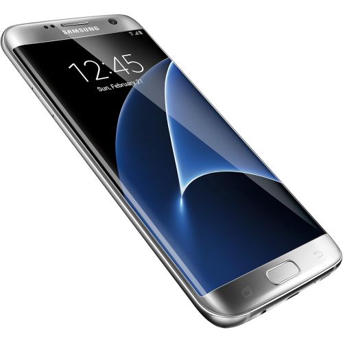 삼성 Samsung Galaxy S7 Edge unlocked smartphone, 32 GB Silver (US Warranty - Model SM-G935UZSAXAA)