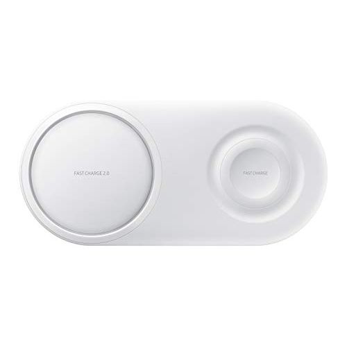 삼성 Samsung Wireless Charger DUO Pad, Fast Charge 2.0 (US Version with Warranty) - White