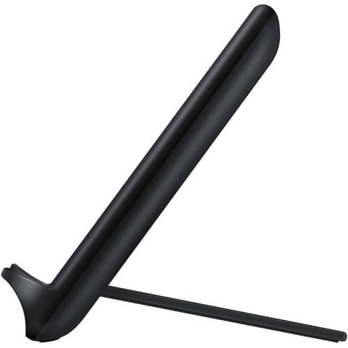 삼성 Samsung Official 2020 9W Convertible Wireless Fast Charging Stand Pad or Stand Position (Black)