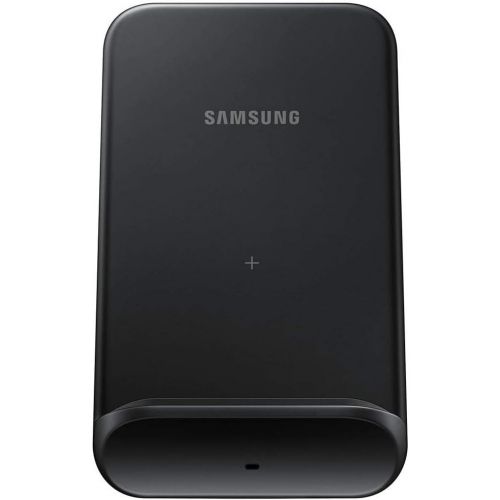 삼성 Samsung Official 2020 9W Convertible Wireless Fast Charging Stand Pad or Stand Position (Black)