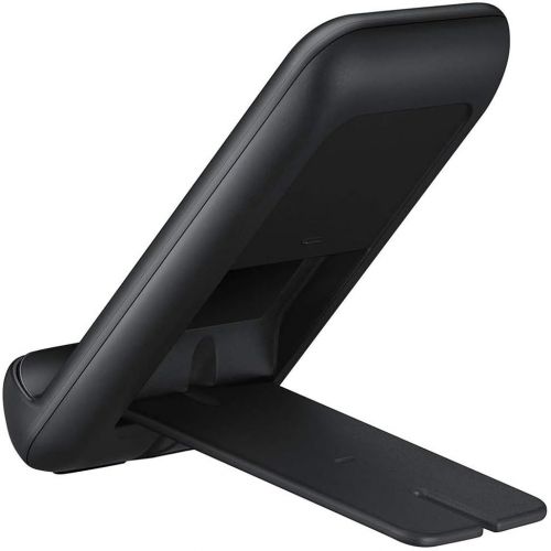 삼성 Samsung Official 2020 9W Convertible Wireless Fast Charging Stand Pad or Stand Position (Black)