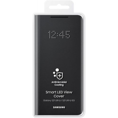 삼성 Samsung Galaxy S21 Ultra 5G LED View Cover Black