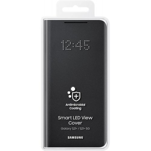 삼성 Samsung Galaxy S21+ Official LED View Cover Case Black