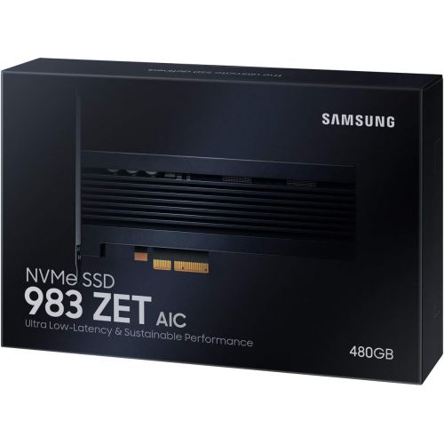 삼성 Samsung 983 ZET Series SSD 960GB - NVMe HHHL Interface Internal Solid State Drive with V-NAND Technology for Business (MZ-PZA960BW)