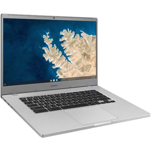 삼성 SAMSUNG XE350XBA-K01US Chromebook 4 + Chrome OS 15.6 Full HD Intel Celeron Processor N4000 4GB RAM 32Gb?Emmc Gigabit Wi-Fi, Silver