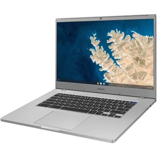 삼성 SAMSUNG XE350XBA-K01US Chromebook 4 + Chrome OS 15.6 Full HD Intel Celeron Processor N4000 4GB RAM 32Gb?Emmc Gigabit Wi-Fi, Silver