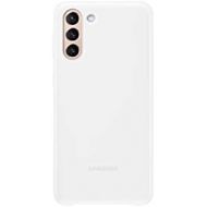 Samsung Galaxy S21+ Case, Protective Smart LED Back Cover - White (US Version)