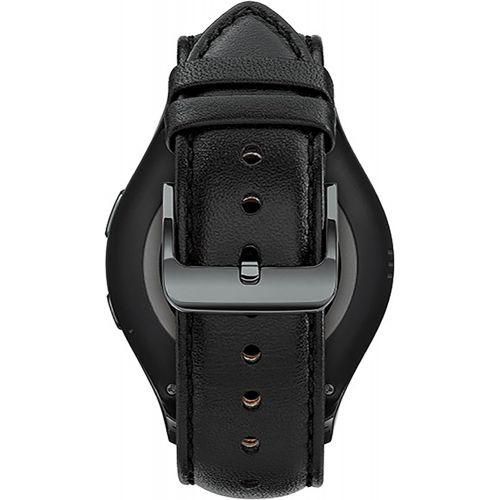 삼성 Samsung Gear S2 Classic Smartwatch w/Rotating Bezel and Leather Strap - Black