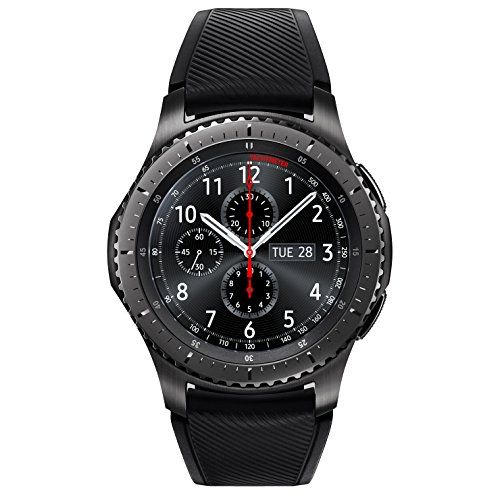 삼성 Samsung Watch Gear S3 Frontier LTE (SM-R765) - Serial Black Black Rubber Band - Verizon