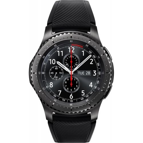 삼성 Samsung Watch Gear S3 Frontier LTE (SM-R765) - Serial Black Black Rubber Band - Verizon