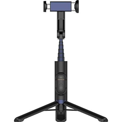 삼성 Samsung GP-TOU020SAABW Selfie Stick and Tripod with 6 Extendible Height Levels Bluetooth Remote Control and Aluminium Alloy Black